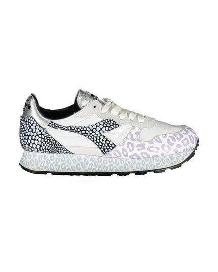 Diadora White Fabric Women Sneaker