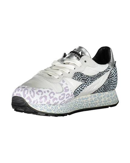 Diadora White Fabric Women Sneaker