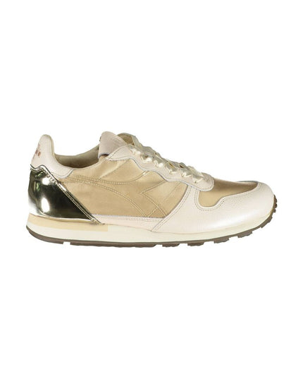 Diadora Beige Leather Women Sneaker