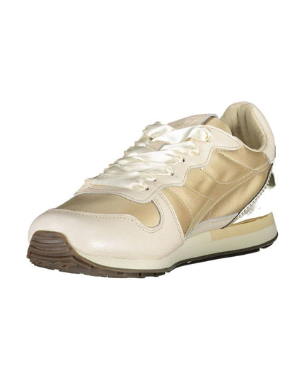 Diadora Beige Leather Women Sneaker