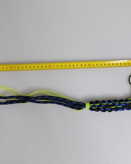 Dolce & Gabbana Multicolor Tape String DG Logo Keychain Polyester Keyring