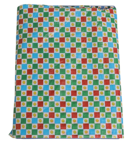 Dolce & Gabbana Multicolor Carretto Siciliano Envelope Post Card Holder