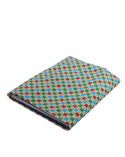 Dolce & Gabbana Multicolor Carretto Siciliano Envelope Post Card Holder