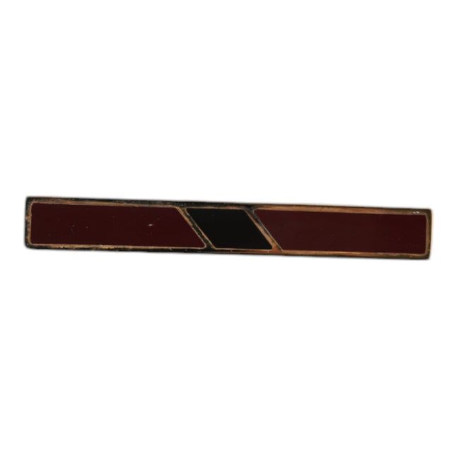 Dolce & Gabbana Multicolor Gold Tone Brass Tie Clip Bar