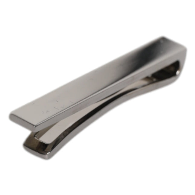 Dolce & Gabbana Black Tone Brass Logo Branded Tie Clip Bar