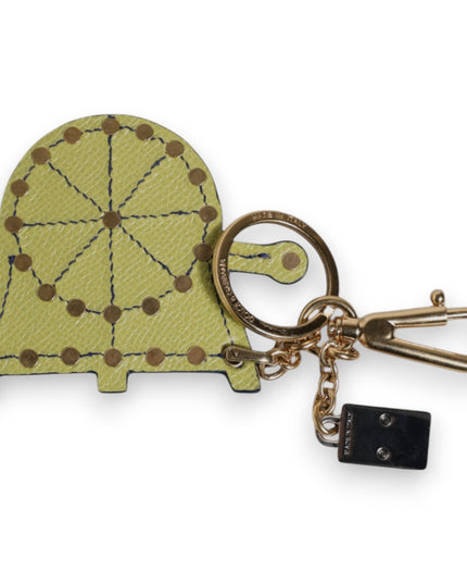 Dolce & Gabbana Multicolor Gold Tone Carretto Keychain Keyring