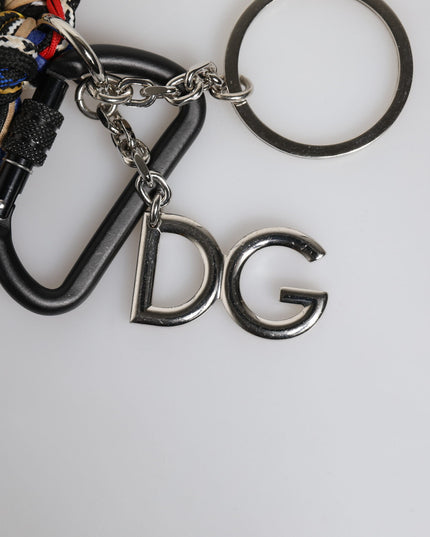 Dolce & Gabbana Multicolor Braided Rope Logo Bag Shoulder Strap