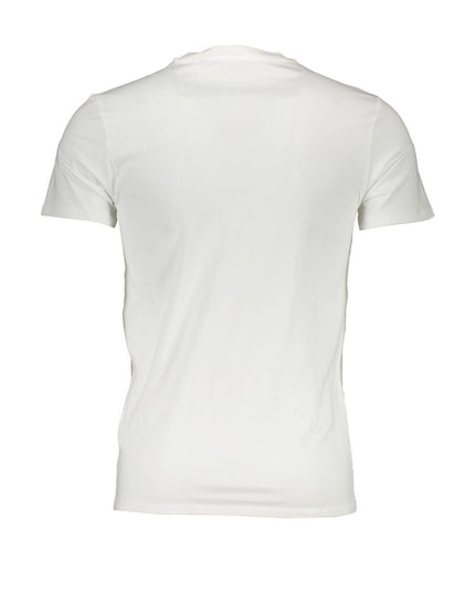 Guess Jeans White Cotton Men T-Shirt