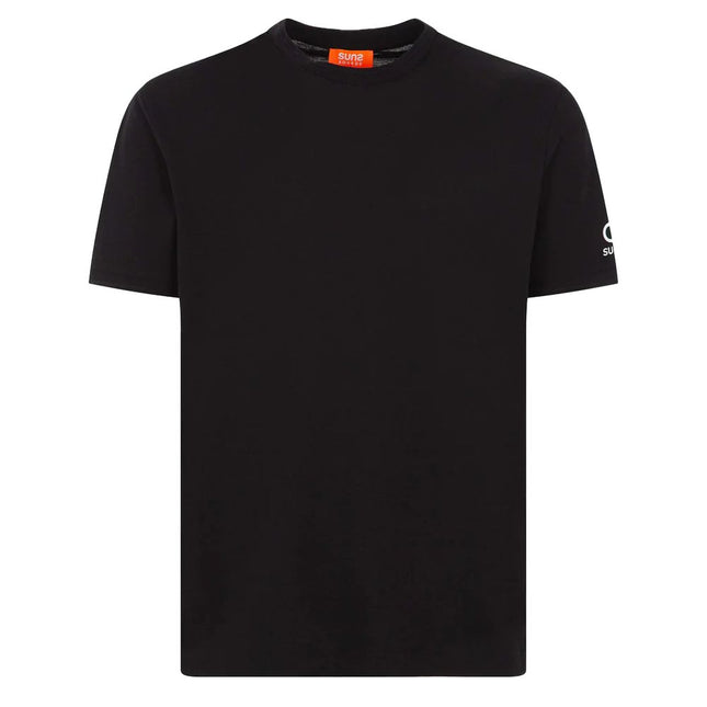 Suns Black Cotton T-Shirt