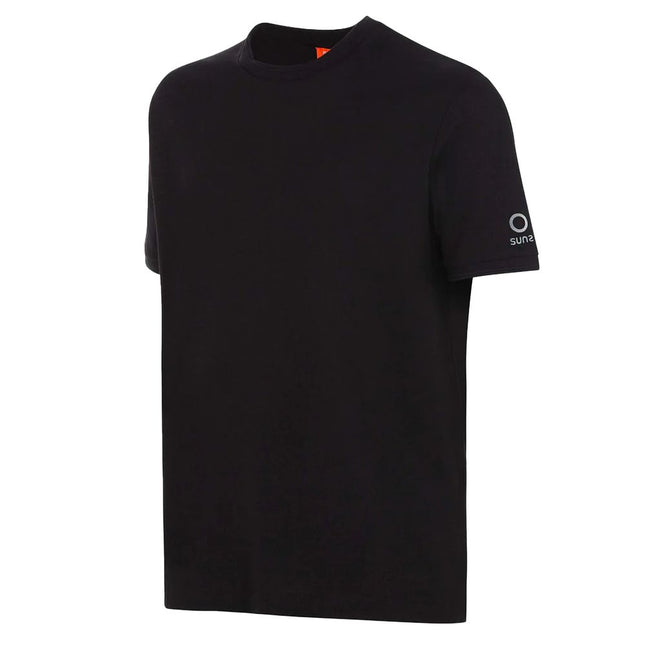 Suns Black Cotton T-Shirt