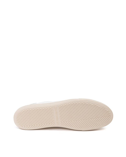 P448 White Leather Athletic Sneakers