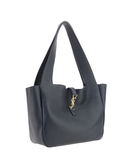 Saint Laurent Black Leather Shoulder Bag