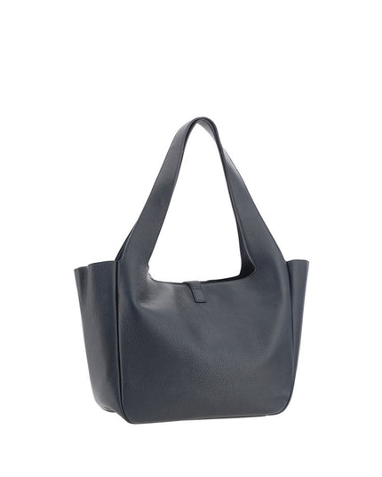 Saint Laurent Black Leather Shoulder Bag