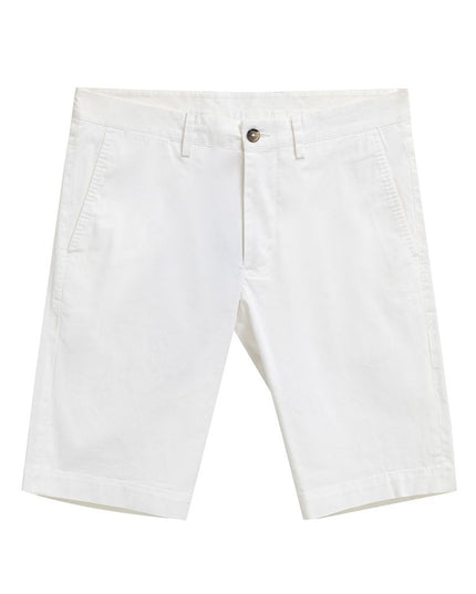 Dolce & Gabbana White Cotton Bermuda Shorts