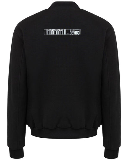 Dolce & Gabbana Black Viscose Bomber