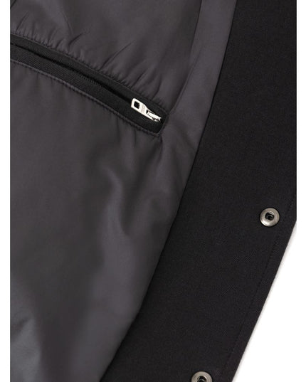 Dolce & Gabbana Black Viscose Bomber
