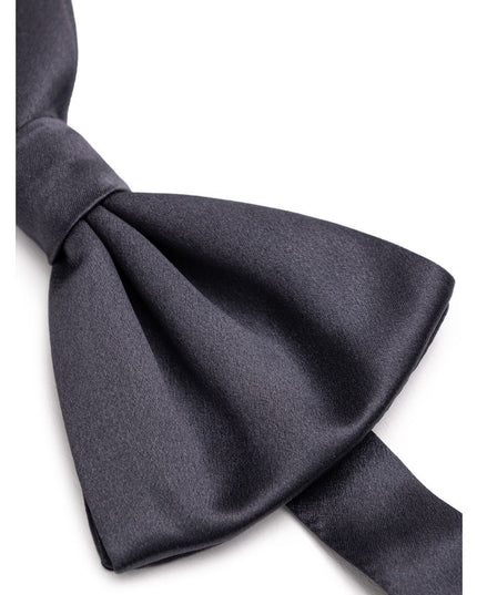 Dolce & Gabbana Gray Silk Bowtie