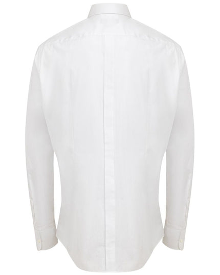 Dolce & Gabbana White Cotton Dress Shirt