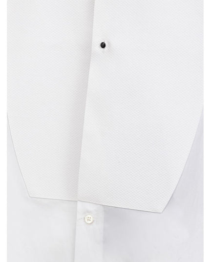 Dolce & Gabbana White Cotton Dress Shirt