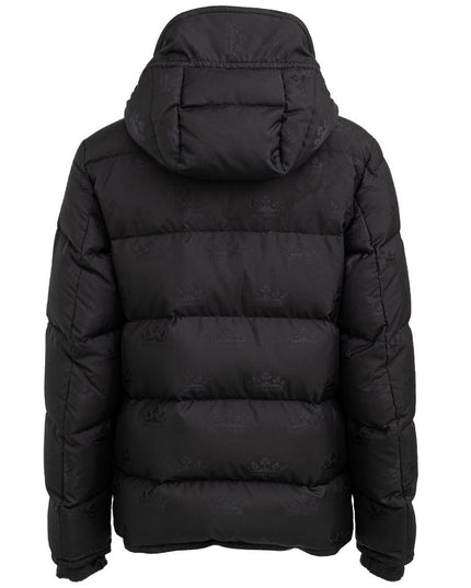 Dolce & Gabbana Black Cotton Full-Length Jacket