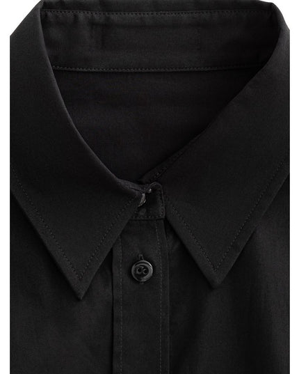 Dolce & Gabbana Black Cotton Dress Shirt