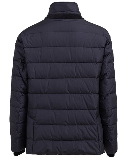 Dolce & Gabbana Blue Polyester Coat