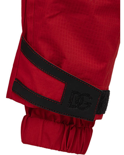 Dolce & Gabbana Red Polyamide Athletic Pants