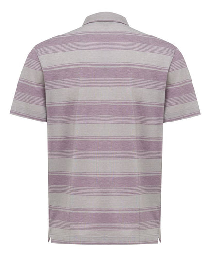 Canali Gray Cotton Polo Shirt