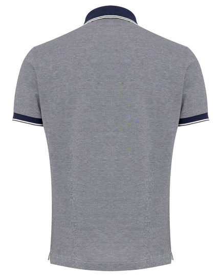 Canali Blue Cotton Polo Shirt