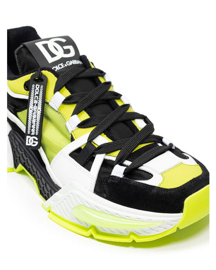 Dolce & Gabbana Multicolor Polyamide Athletic Sneakers