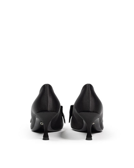 Dolce & Gabbana Black Viscose Pumps