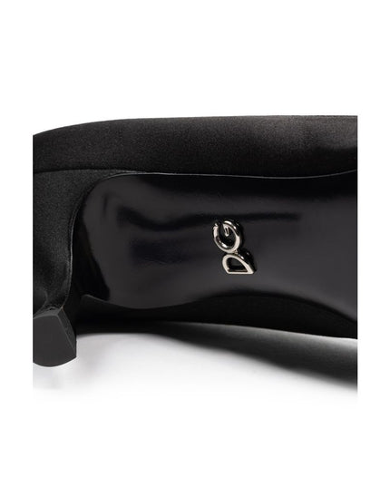 Dolce & Gabbana Black Viscose Pumps