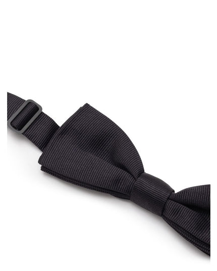 Dolce & Gabbana Black Silk Bowtie