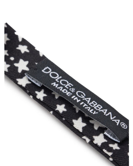 Dolce & Gabbana Black Silk Bowtie