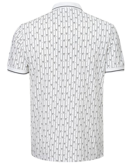 Dolce & Gabbana White Cotton Polo Shirt