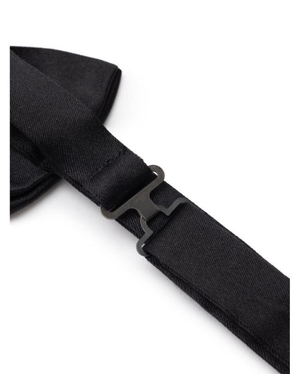 Dolce & Gabbana Black Silk Bowtie