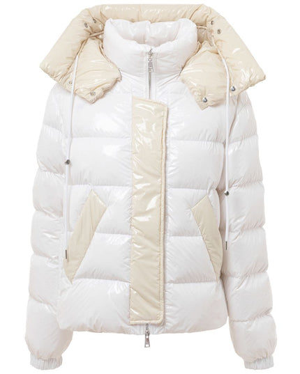 Add White Polyamide Coat