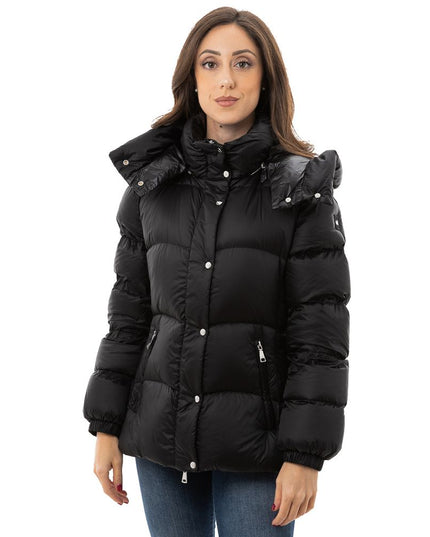 Add Black Polyamide Coat