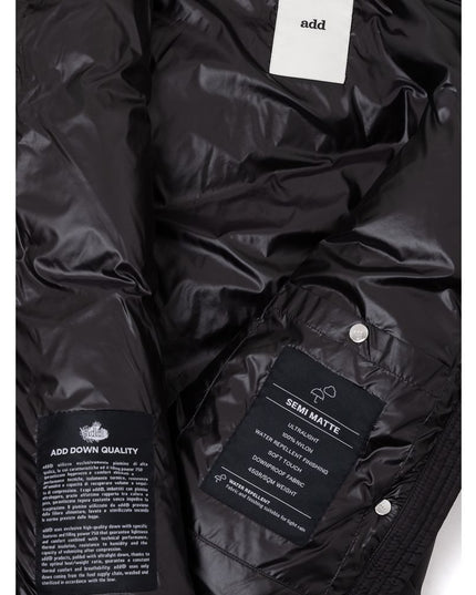 Add Black Polyamide Coat