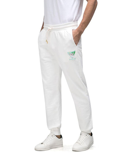 Casablanca White Cotton Athletic Pants