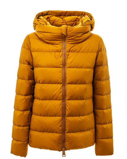 Herno Yellow Polyamide Coat
