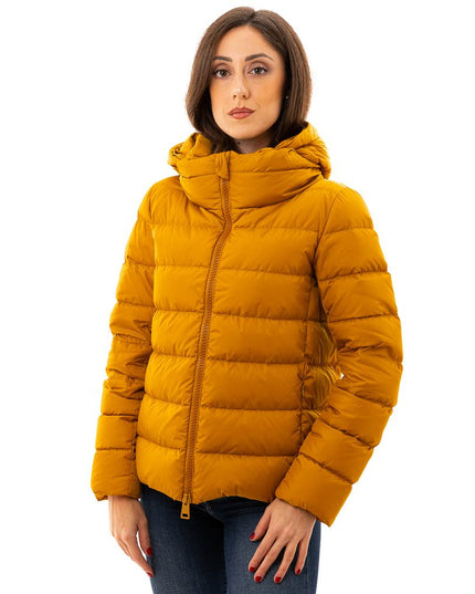 Herno Yellow Polyamide Coat