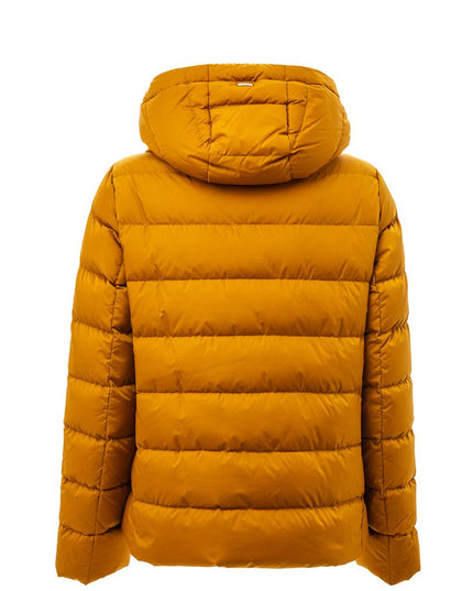 Herno Yellow Polyamide Coat