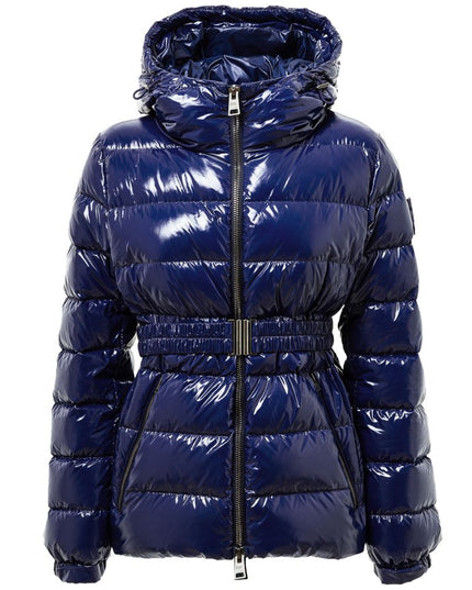 Herno Blue Polyamide Coat