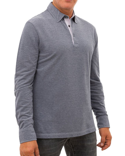 Corneliani Blue Cotton Polo Shirt