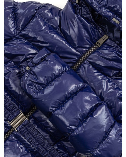 Herno Blue Polyamide Coat