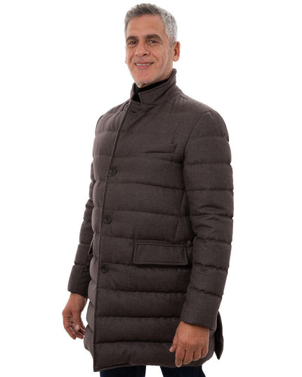 Herno Brown Wool Jackets & Coat