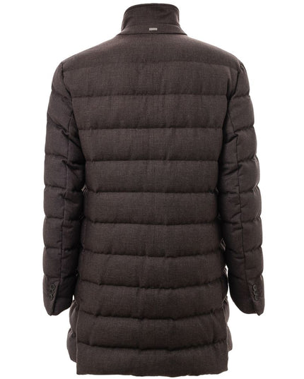 Herno Brown Wool Jackets & Coat