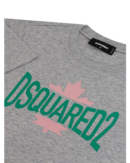Dsquared² Gray Cotton T-Shirt