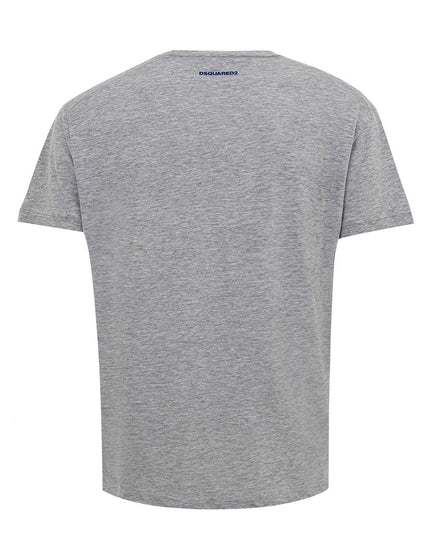 Dsquared² Gray Cotton T-Shirt